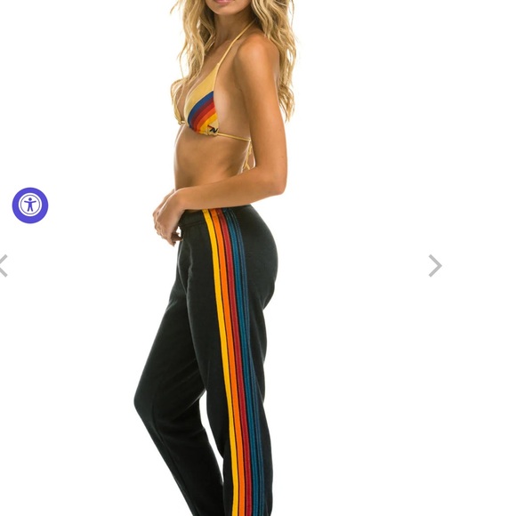 Aviator nation navy striped sweatpants - Picture 1 of 4